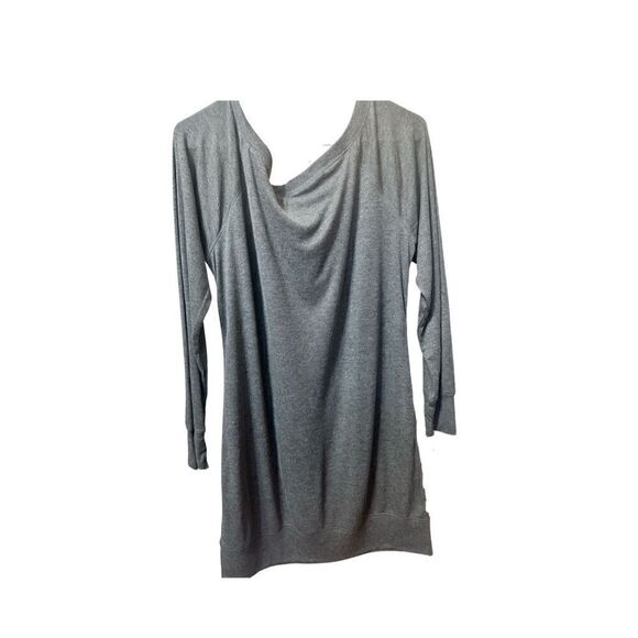 💛3for$10 bundle with💛NWT BellaCanvas gray long slve dress65%poly 35%viscose - Picture 2 of 5